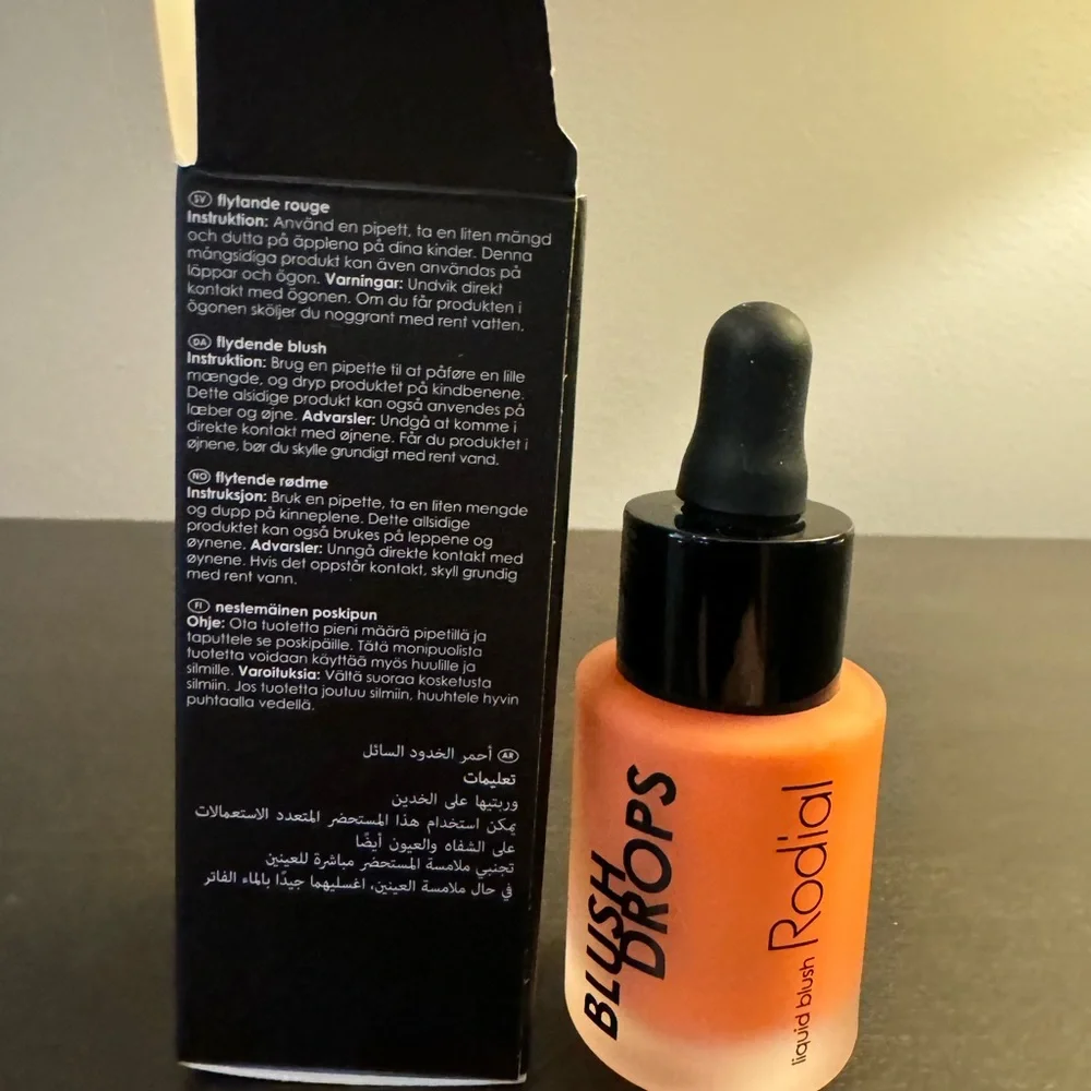 Rodial Glass Highlighter Blush Drops Apricot Sorbet 15 ml .5 oz Full Size NIB